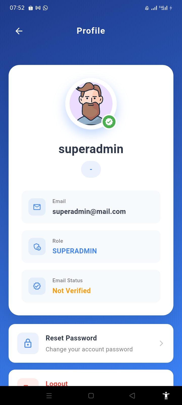 Mobile App - Manajemen Stok Gudang - Gambar 3